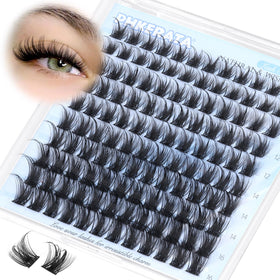 PHKERATA Wispy Eyelash Clusters 120pcs front view