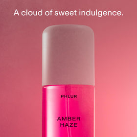 PHLUR Amber Haze Body Mist 3 Fl Oz back view