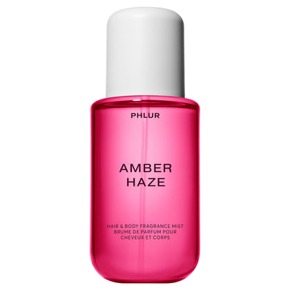 PHLUR Amber Haze Body Mist 8 Fl Oz bottle front view