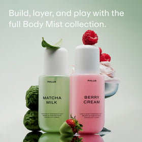 PHLUR Berry Cream Body Mist back view