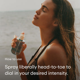PHLUR Island Swim Body Mist 3 Fl Oz close-up of spray nozzle