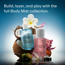 PHLUR Island Swim Body Mist 3 Fl Oz with packaging