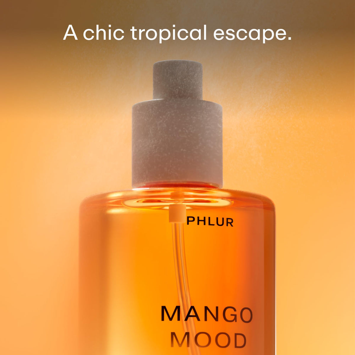 PHLUR Mango Mood Body Mist 3 Fl Oz back view