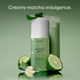 PHLUR Matcha Milk Body Mist back view showing ingredients