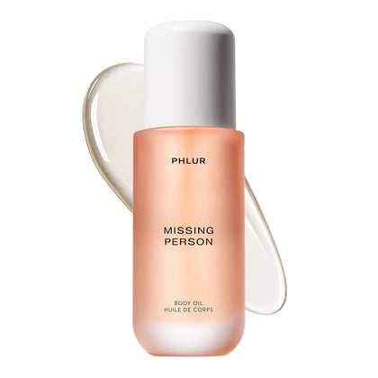 PHLUR Missing Person Body Oil 4 Oz front view