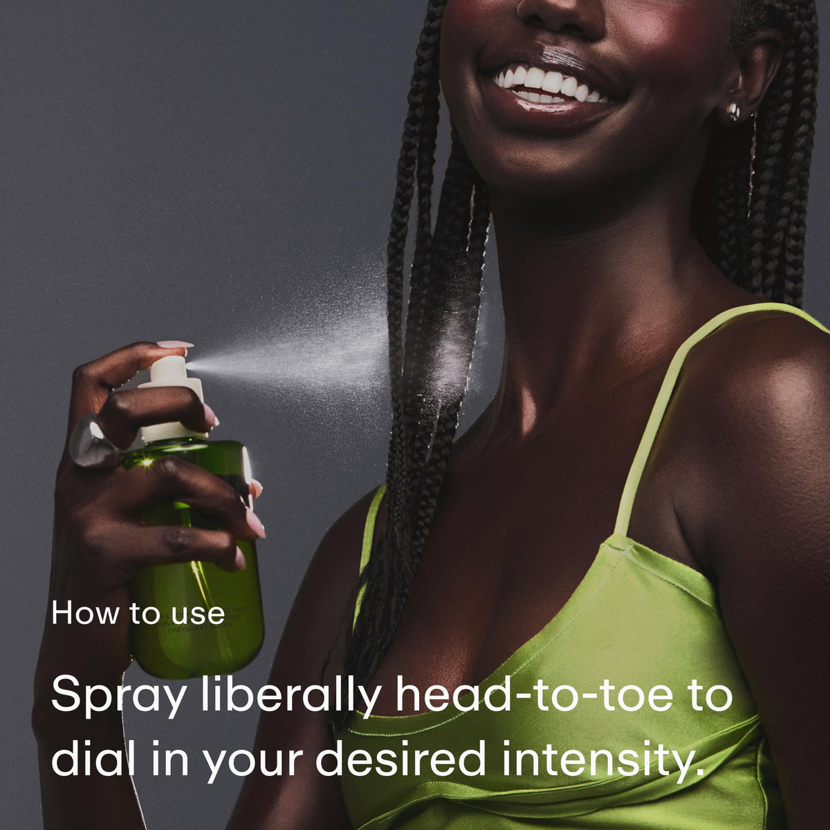 PHLUR Mrs. Smith Body Mist spray nozzle close-up