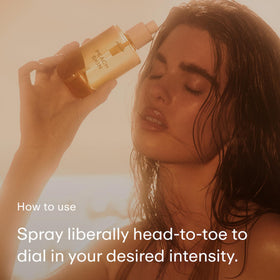 PHLUR Peach Skin Body Mist back view