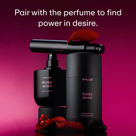 PHLUR Rose Whip Natural Deodorant in lifestyle setting