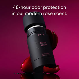 PHLUR Rose Whip Natural Deodorant packaging