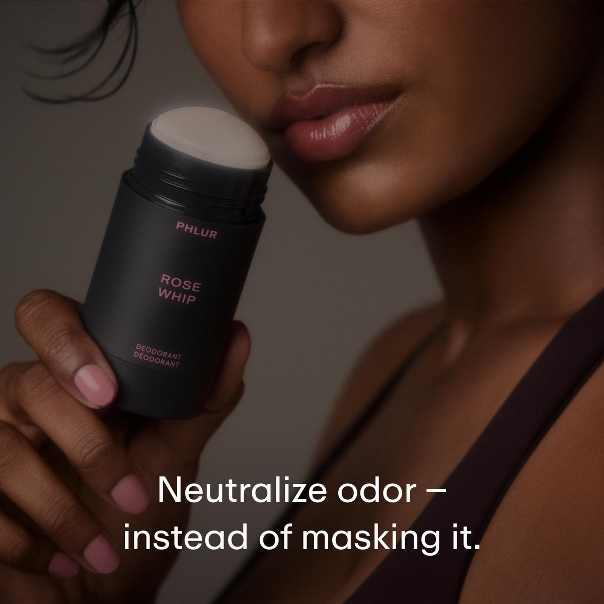 PHLUR Rose Whip Natural Deodorant top view