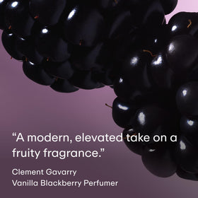 PHLUR Vanilla Blackberry Body Mist packaging details