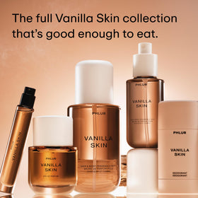PHLUR Vanilla Skin Body Mist in hand for application