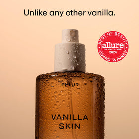 PHLUR Vanilla Skin Body Mist packaging side view