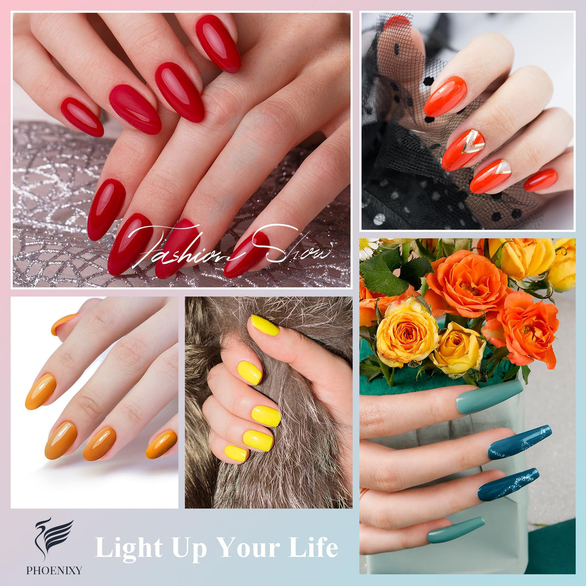 phoenixy gel nail polish set packaging