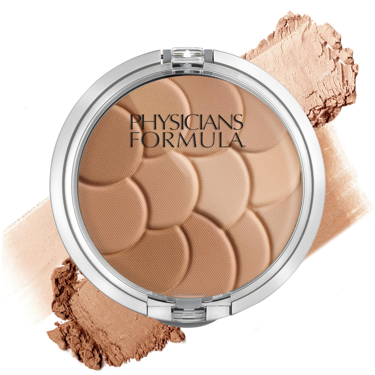 Physicians Formula Magic Mosaic Bronzer Palette front view with multiple shades