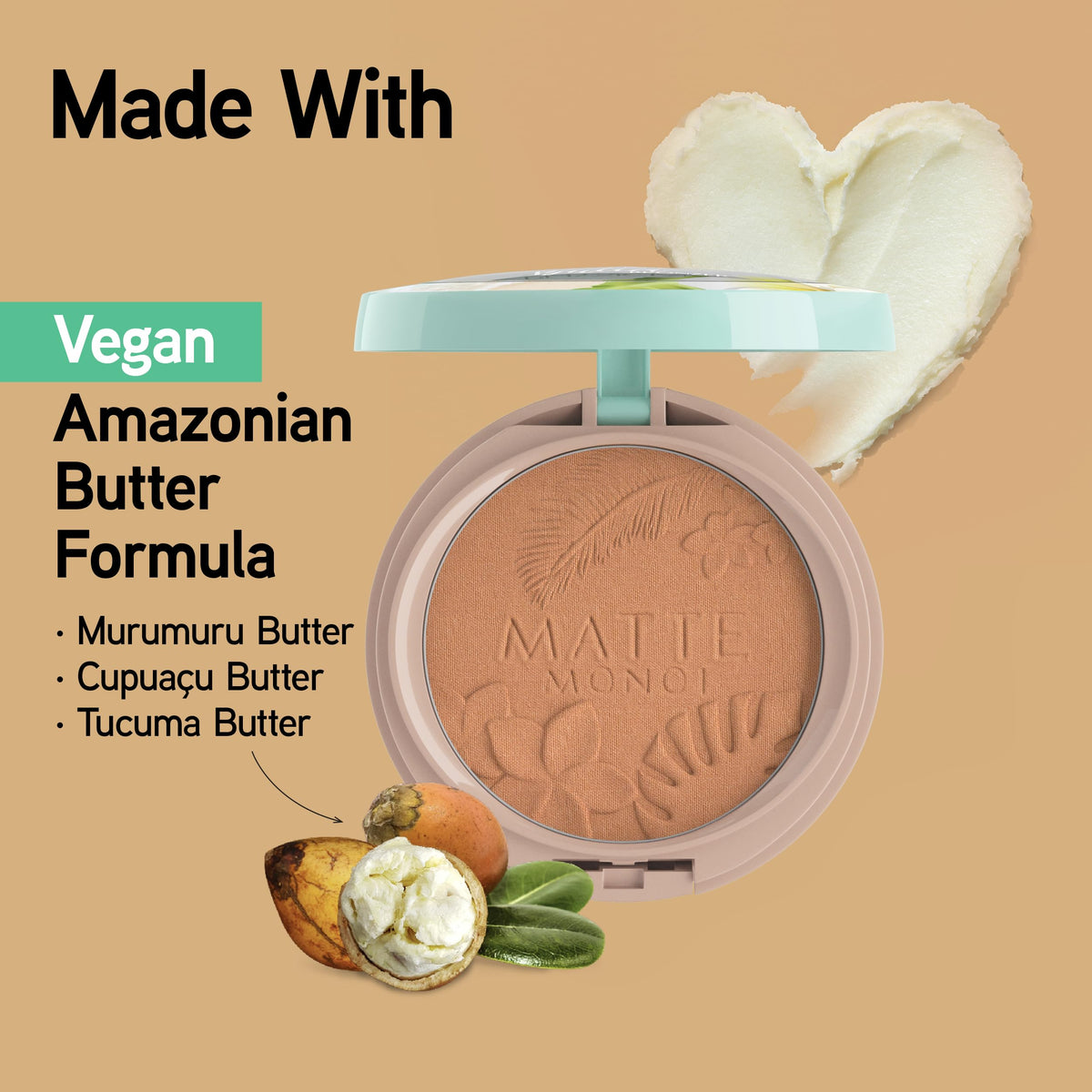 Physicians Formula Matte Monoi Butter Bronzer swatch on skin