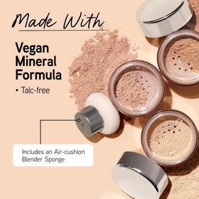 Physicians Formula Mineral Wear Loose Powder Medium Beige texture close-up