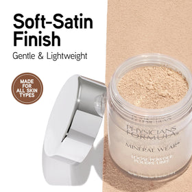 Physicians Formula Mineral Wear Loose Powder Translucent Light with air-cushion blender sponge