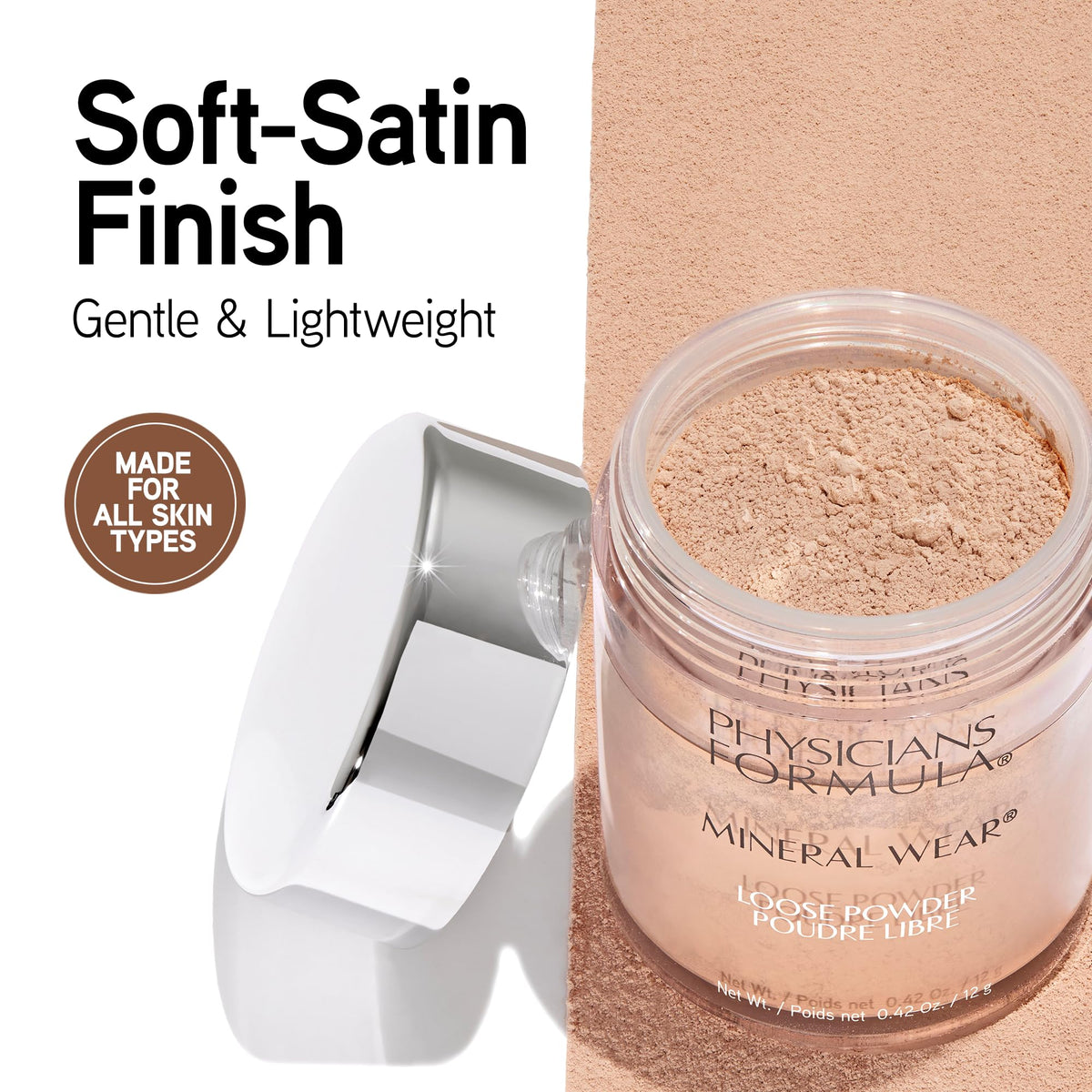 Physicians Formula Mineral Wear Loose Powder with air-cushion sponge