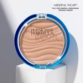 Physicians Formula Mineral Wear Talc-Free Pressed Powder texture close-up