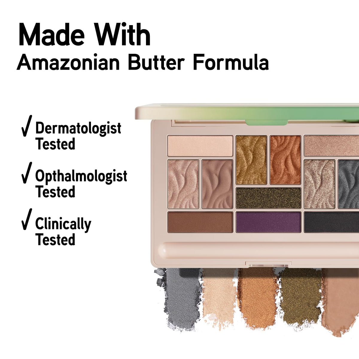 Physicians Formula Murumuru Butter Eyeshadow Palette with makeup accessories