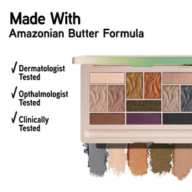 Physicians Formula Murumuru Butter Eyeshadow Palette with makeup accessories