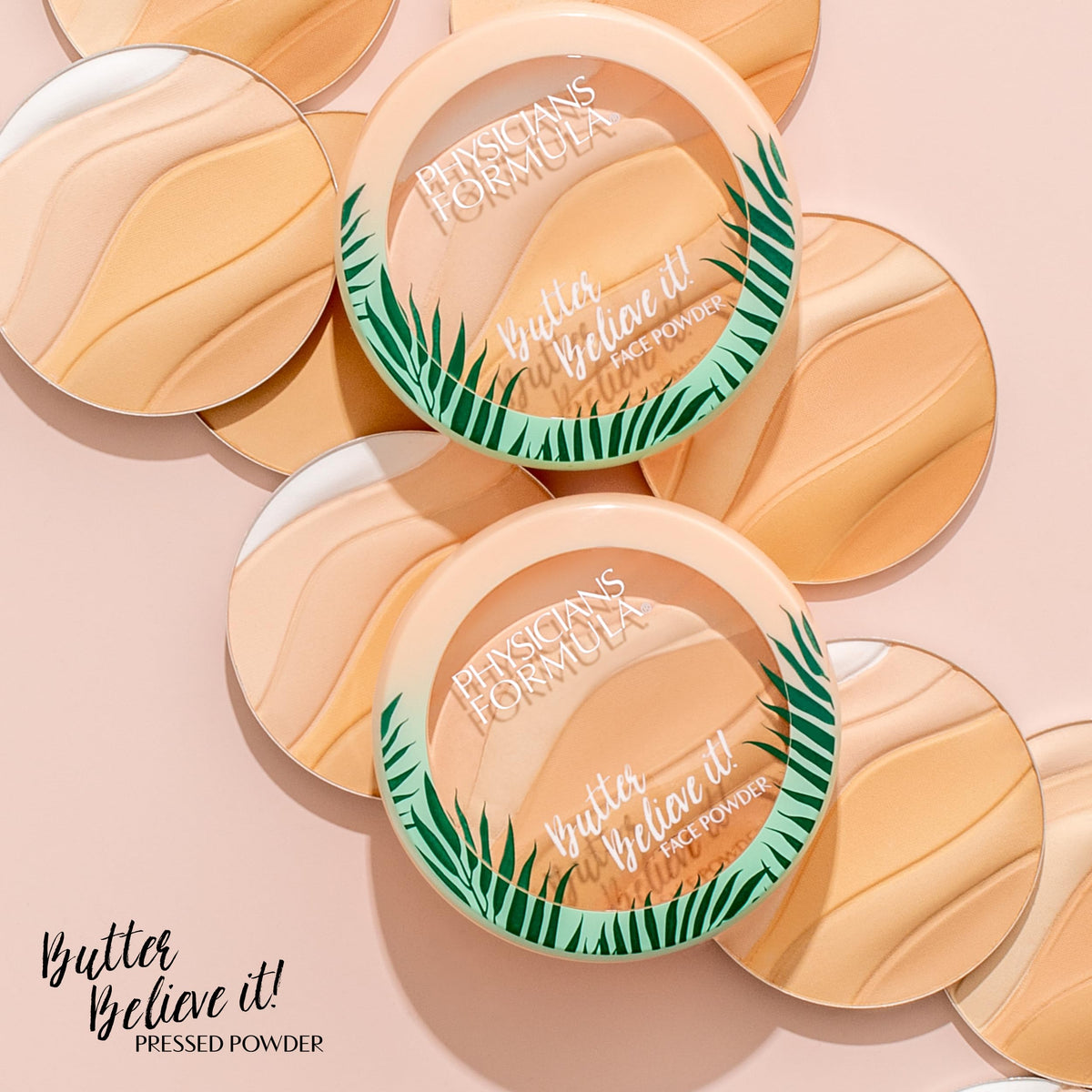 Physicians Formula Murumuru Butter Pressed Face Powder packaging with ingredients list