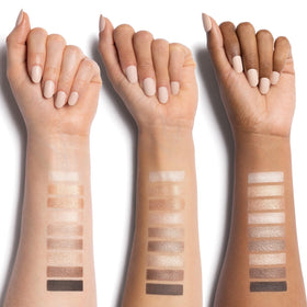 Physicians Formula Shimmer Strips Eyeshadow palette open showing shades