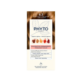 PHYTO Phytocolor 6.3 Dark Golden Blonde hair colour box front view