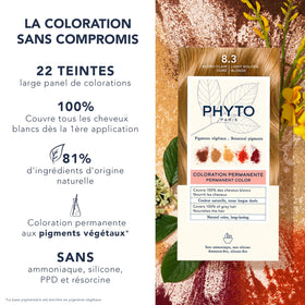 PHYTO Phytocolor Milk developer bottle included in the kit