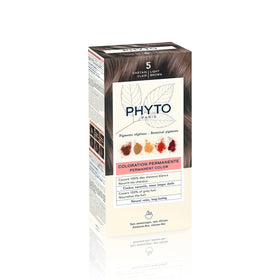 PHYTO Phytocolor Permanent Hair Color 5 Light Brown packaging front view