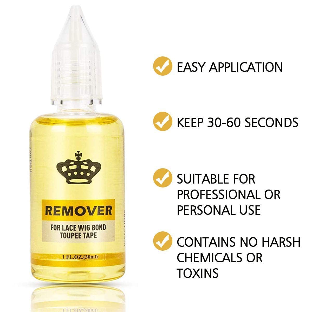piaou Fast Acting Hair Extension Remover 18g back view