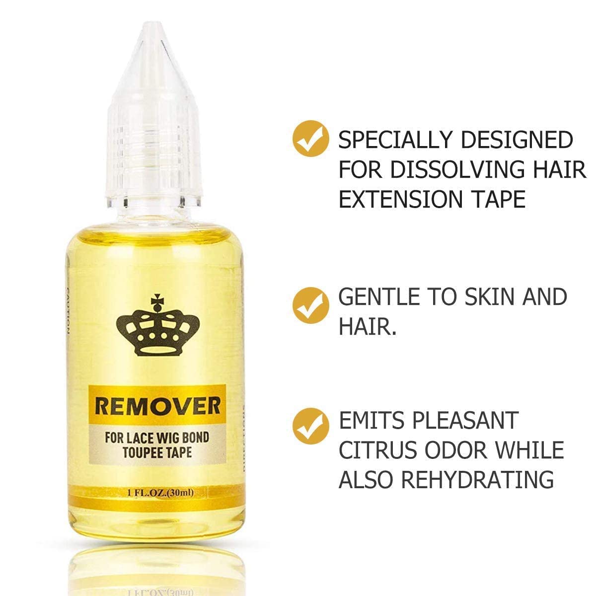 piaou Fast Acting Hair Extension Remover 18g packaging details