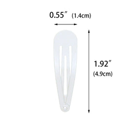 PIDOUDOU metal snap hair clips displayed in packaging