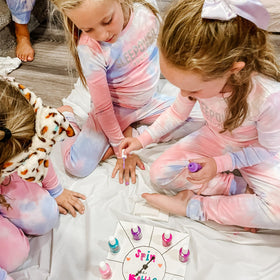 Piggy Paint Nail Polish with glitter and glow-in-the-dark options