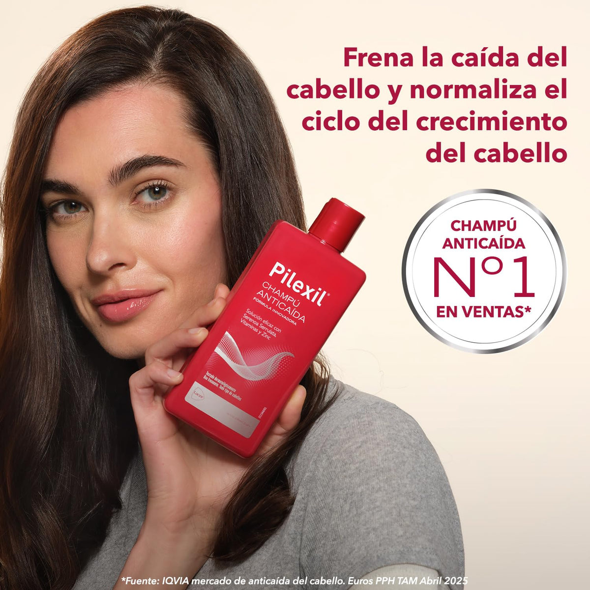 PILEXIL Anti-Hair Loss Shampoo 300mL back view