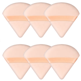 Pimoys 6 Pcs Powder Puffs triangle makeup sponges in packaging