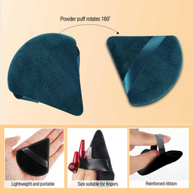 Pimoys makeup puff with strap for easy handling