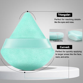 Pimoys Powder Puff round side for foundation application