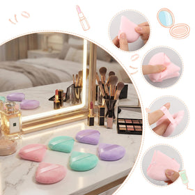 Pimoys Powder Puff soft fibre material texture