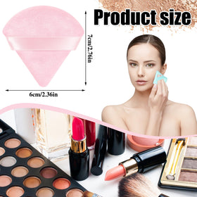 Pimoys Powder Puff triangle design for contouring close-up