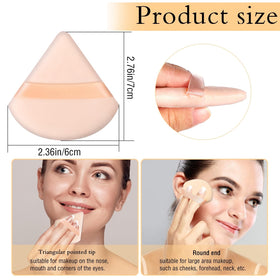 Pimoys powder puff triangle side for contouring