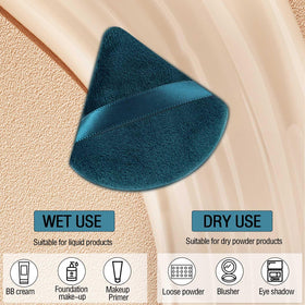 Pimoys round side makeup puff for foundation application