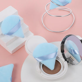 Pimoys triangle and circle design of makeup sponge