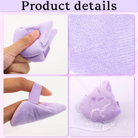 Pimoys Triangle Makeup Puff after washing, showing durability