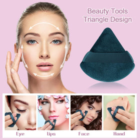 Pimoys Triangle Makeup Sponges packaging display