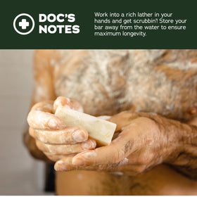 Pine Tar bar soap with natural ingredients