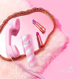 Pink Sugar Eau de Toilette packaging featuring a soft marshmallow-like design