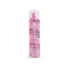 Pink Sugar Hair Perfume mist being sprayed on hair