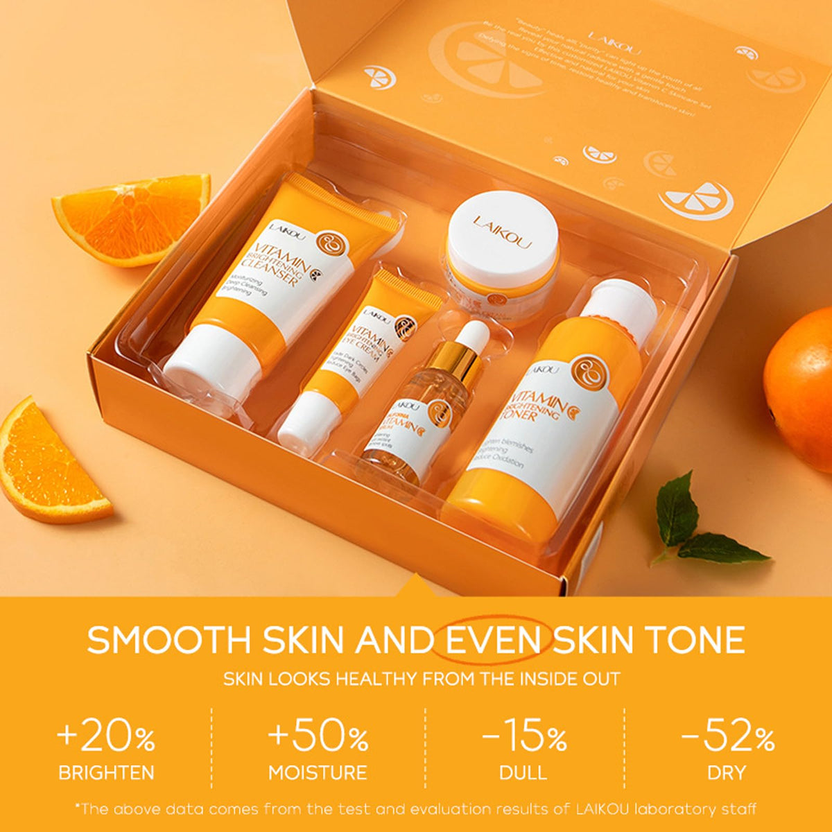 PIWINE facial cleanser from the skincare gift set